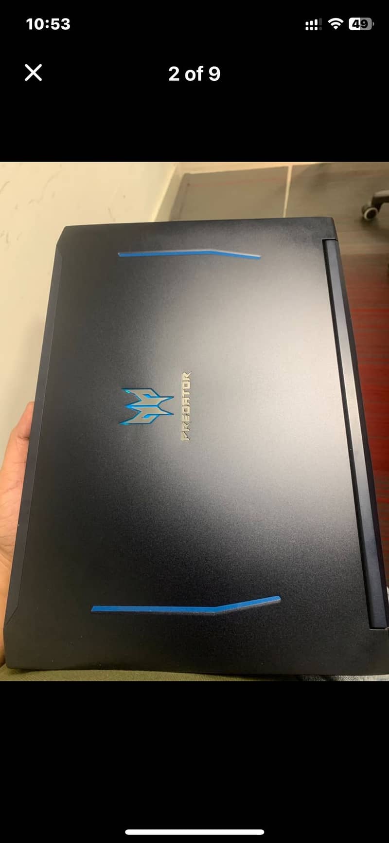 Acer Predator Helios 300 Intel Core i7 9 gen 1