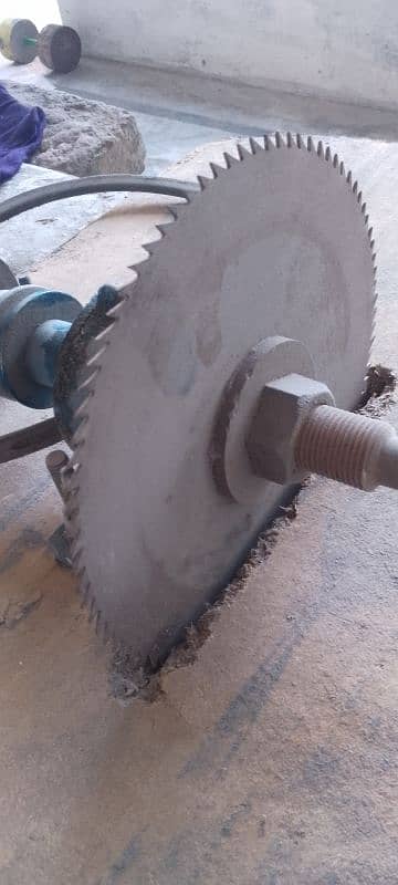 circular saw table shaft 4