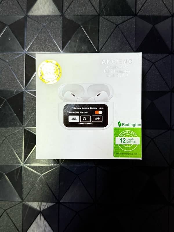 A9 pro Air pods Bluetooth Digital Touch Display with charging Cable 1