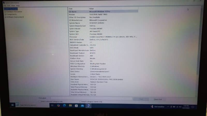 Dell M4800 Workstation (10/10) condition look like New 3