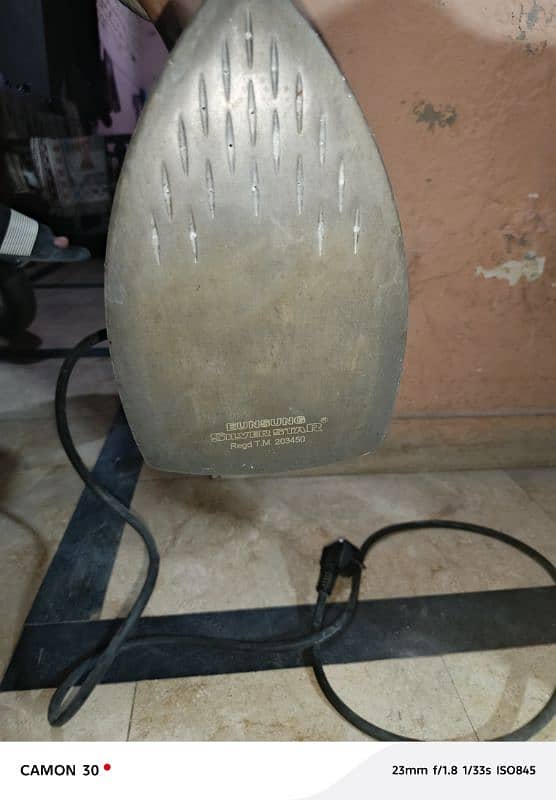 silver Star steam iron neat and clean condition 3