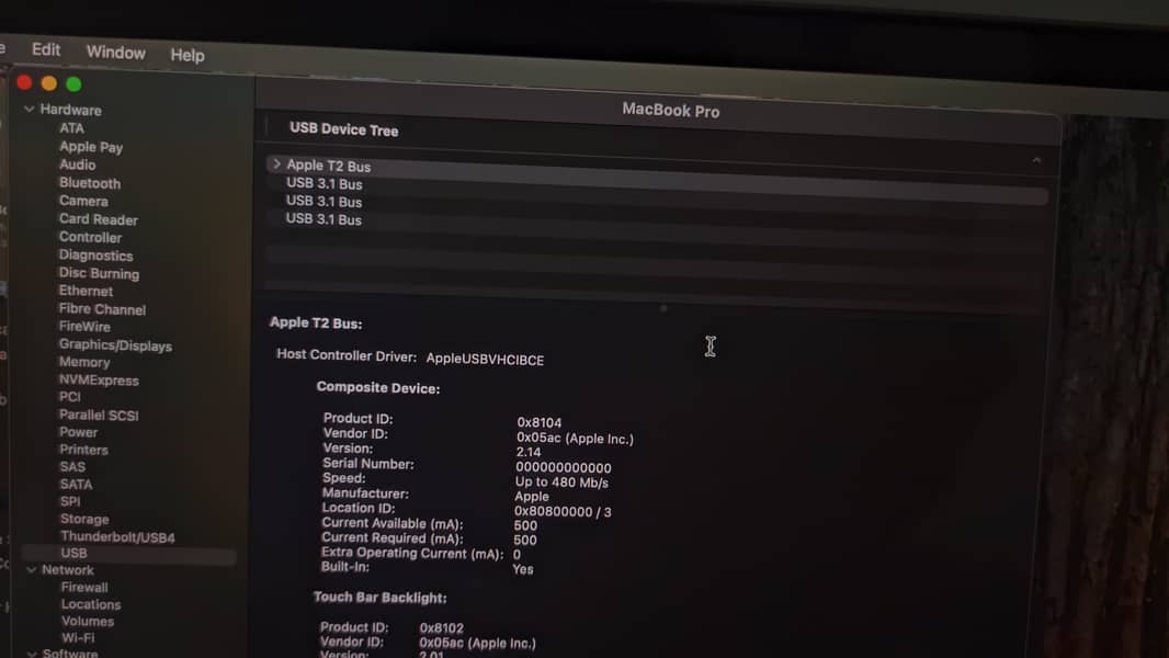 MacBook Pro 2019 | 16" | i9 8 core | 16GB | 1TB | 4GB GPU 17