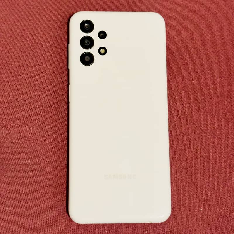 Samsung Galaxy A13 (White) - PTA Approved | 4GB/128GB | Dual Sim 1
