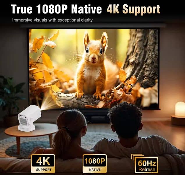 Magcubic HY310 Mini Projector Auto Focus 4K Native 1080P 330ANSI And 3