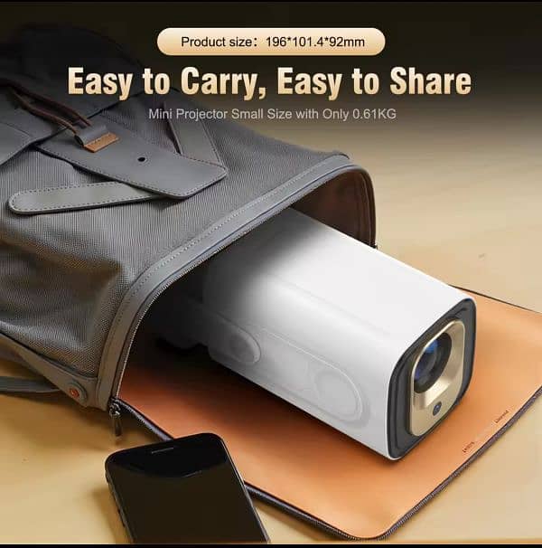 Magcubic HY310 Mini Projector Auto Focus 4K Native 1080P 330ANSI And 9