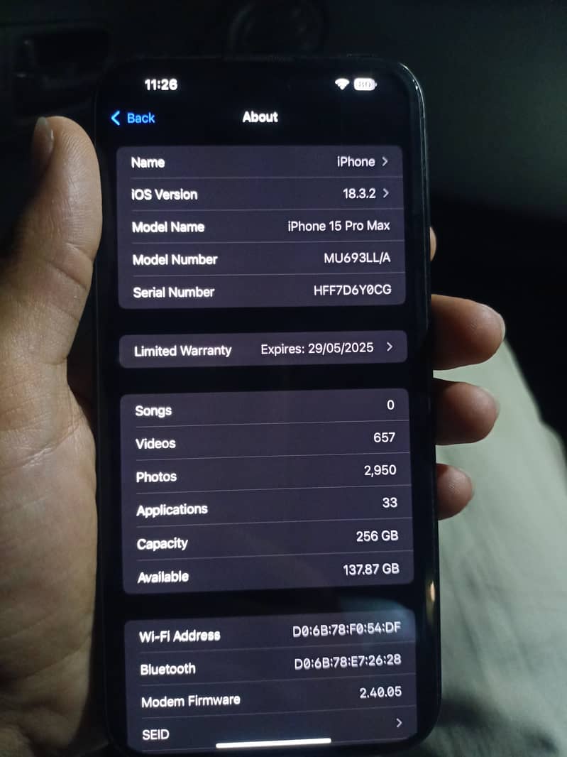 Iphone 15 pro max jv 11