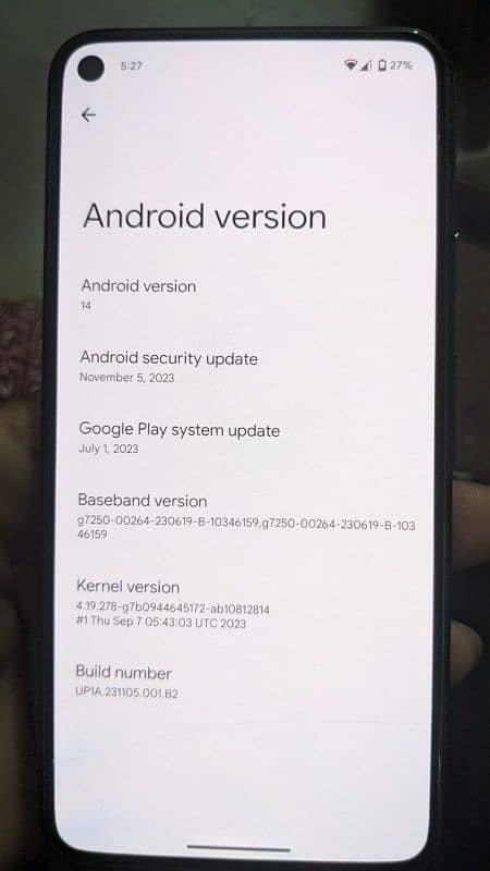 Google pixel 5.4/128 3