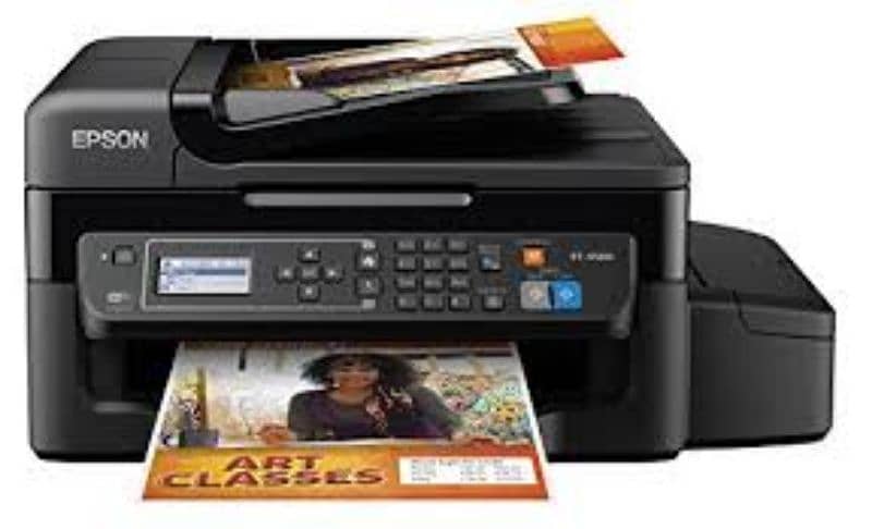 Epson ET 4500 Wi-Fi printer colour black print all in one printer 4