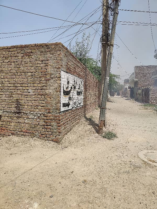3,3 marla plot available for sale in ma Jinnah road bukhari colony walking distance from main ma Jinnah road 1