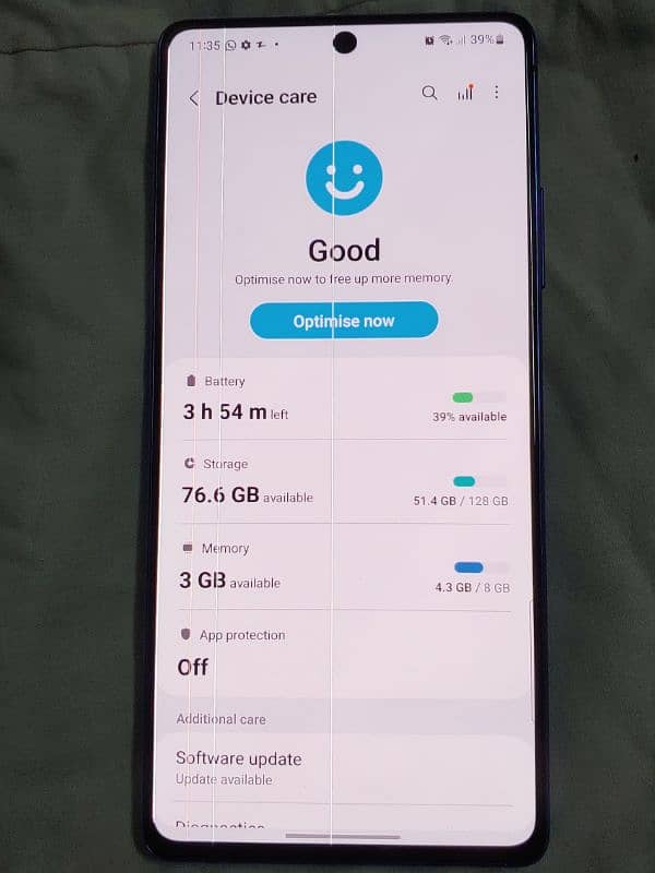 Samsung S10 lite line hai approved with box 2