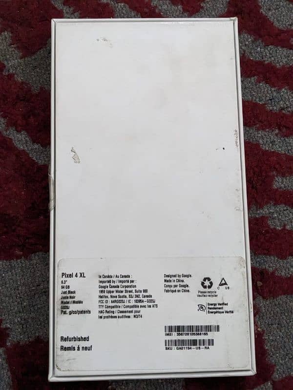 google pixel 4xl 6 64 ram 11