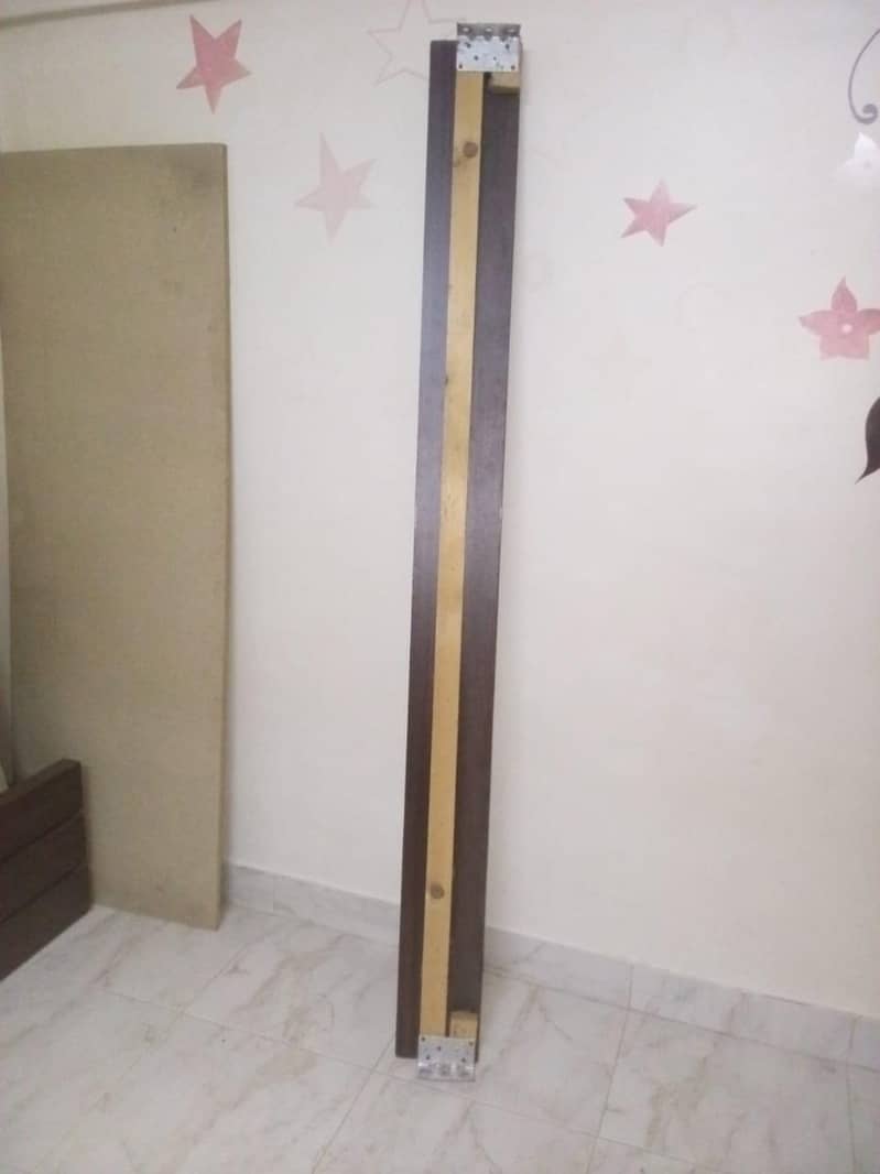 Wooden King Size Bed With Mattress 1