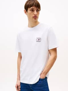 Mens T Shirt Tommy with Embroidered Logo Premium Quality Shipment Pack