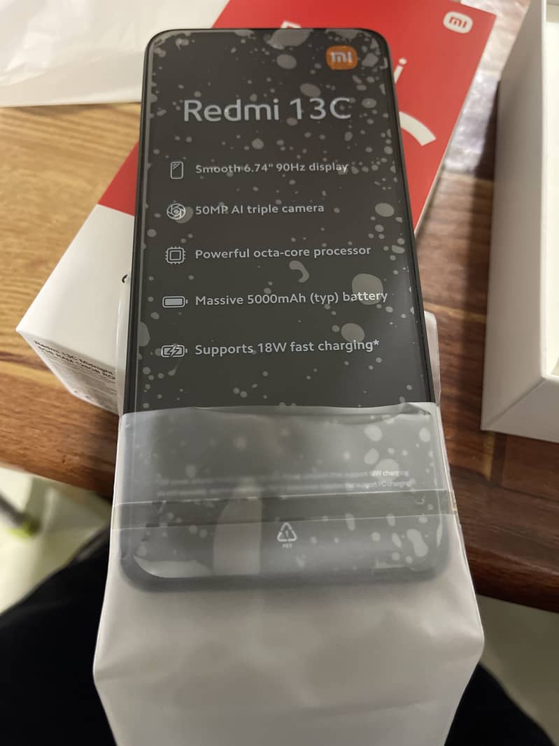 Redmi 13c 6+128gb pta approved good set 1