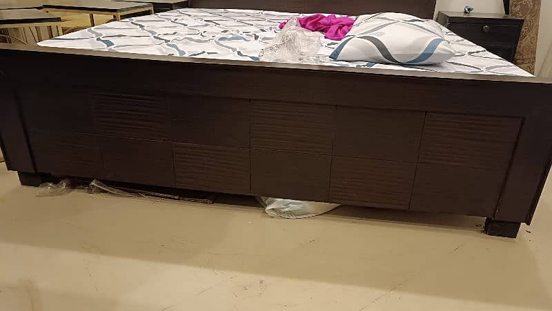 Almost Brand New Bed set with Mattress 5