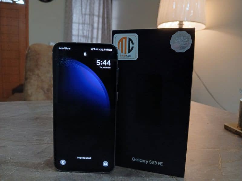 Samsung S23 FE Open Box 256GB Graphite PTA Approved 0