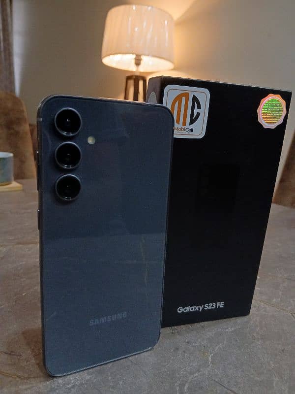 Samsung S23 FE Open Box 256GB Graphite PTA Approved 1