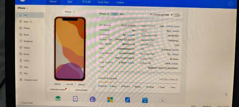 Iphone 12 64 Gb iCloud locked 2