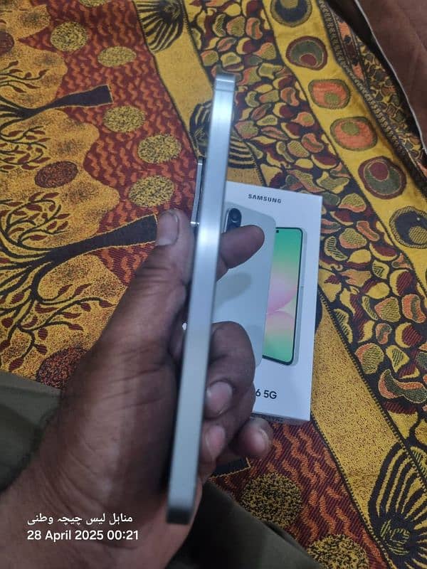 Samsung a56 8/256 non pta full sim time 6