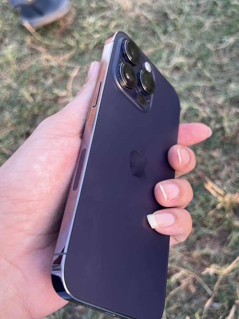iPhone 14 PRO MAX 10/10 128 GB 100% JV SIM 3