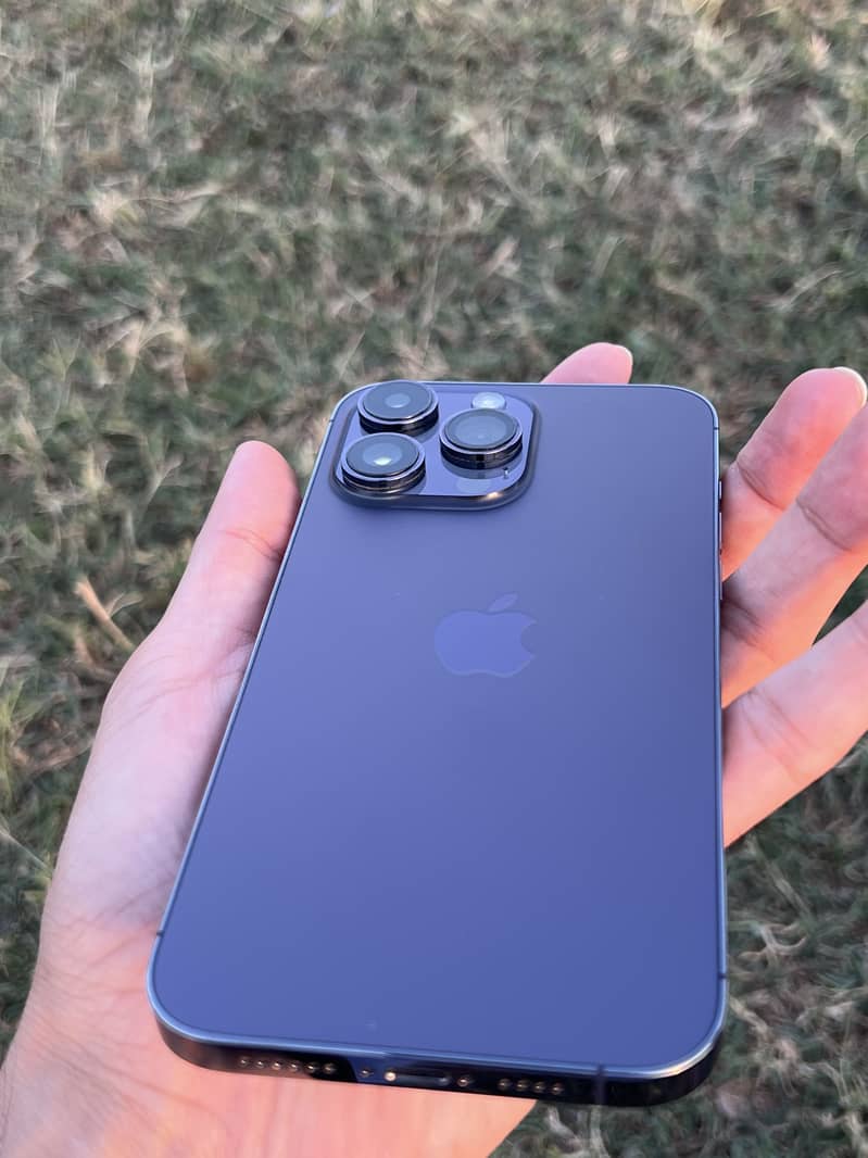 iPhone 14 PRO MAX 10/10 128 GB 100% JV SIM 7