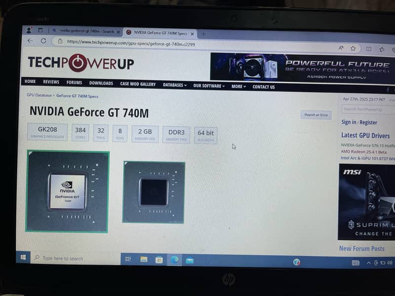 Hp ENVY 15 core i7 4th Graphics laptop 6