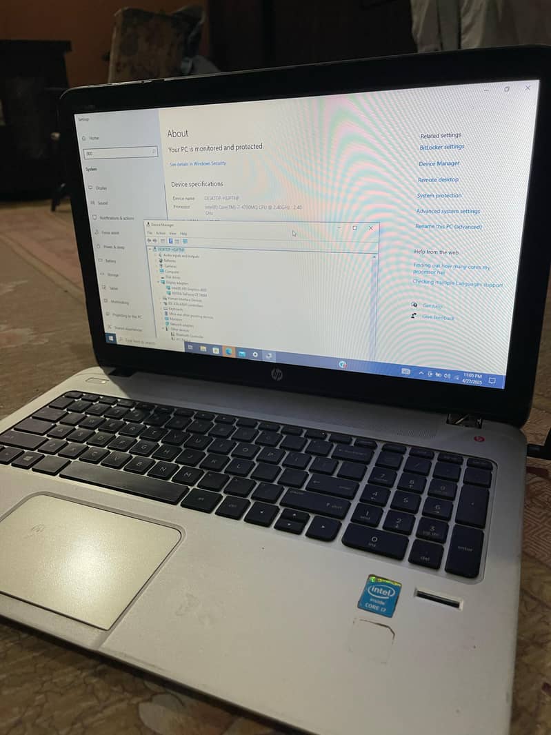 Hp ENVY 15 core i7 4th Graphics laptop 10