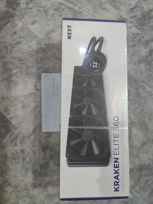 NZXT KRAKEN ELITE 360MM BLACK BRAND NEW 0