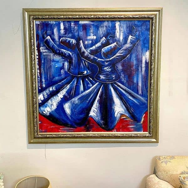 Sufi Painting Handmade Painting | Home Decor 10