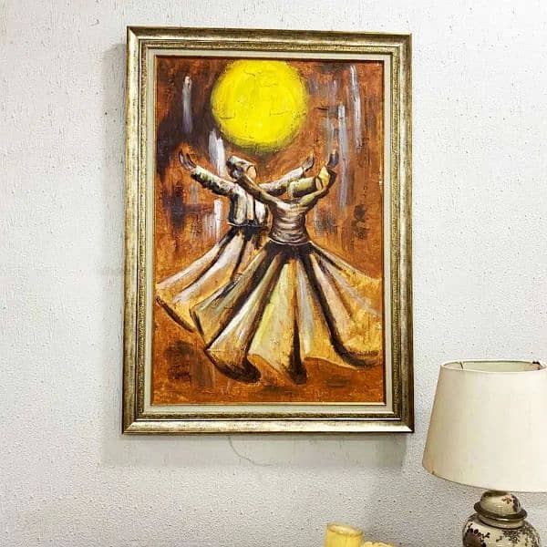 Sufi Painting Handmade Painting | Home Decor 11