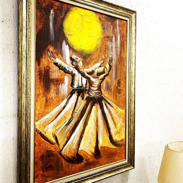 Sufi Painting Handmade Painting | Home Decor 12