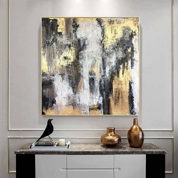 Heavy Textured Abstract Paintaing | Handmade Painting 0
