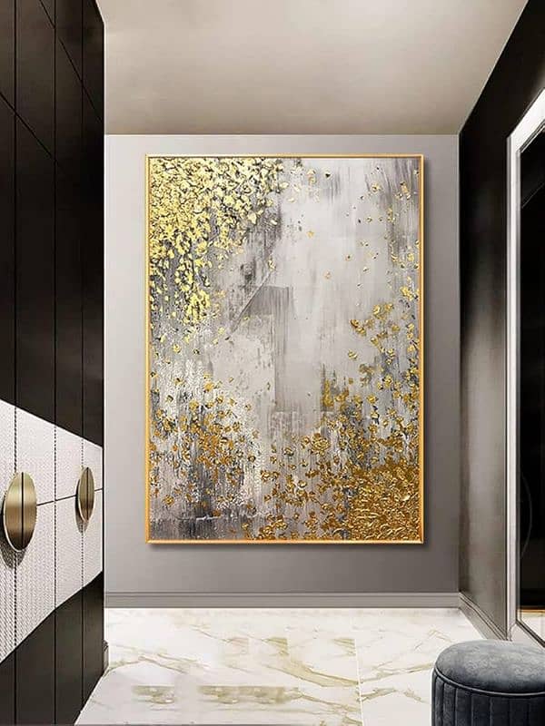 Heavy Textured Abstract Paintaing | Handmade Painting 1