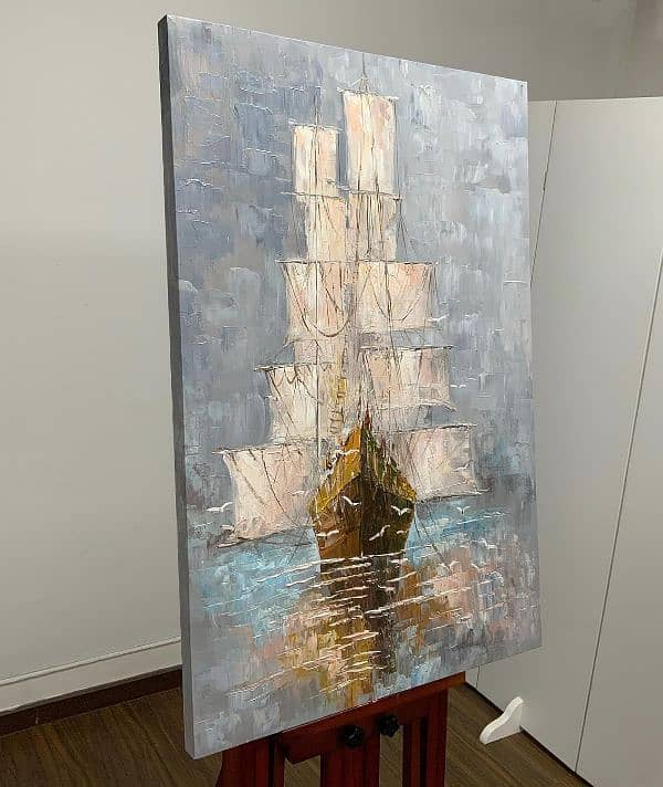 Heavy Textured Abstract Paintaing | Handmade Painting 14
