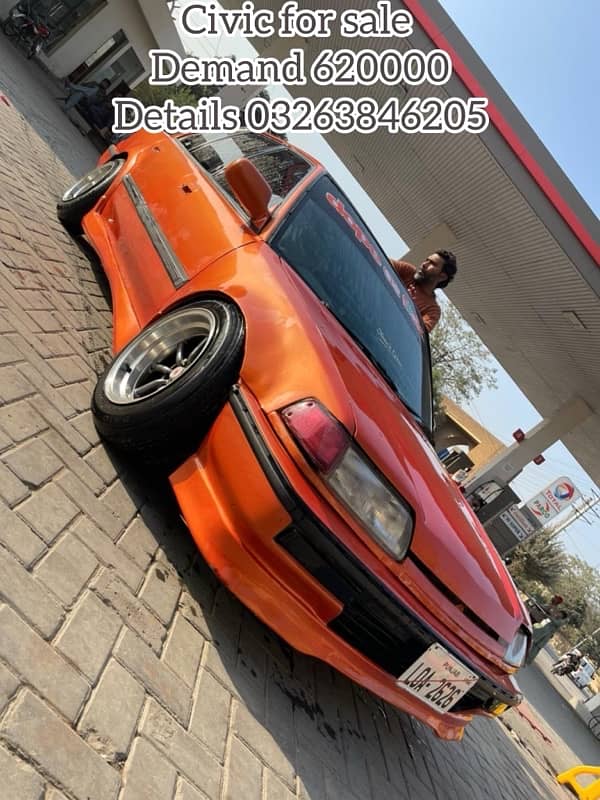 Honda Civic VTi 1990 contact 03263846205 0