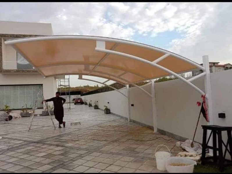 parking  shade Solution's | polycarbonate | Tensile shade 03130181205 1