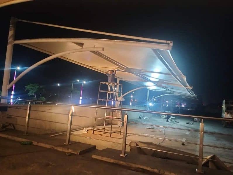 parking  shade Solution's | polycarbonate | Tensile shade 03130181205 3