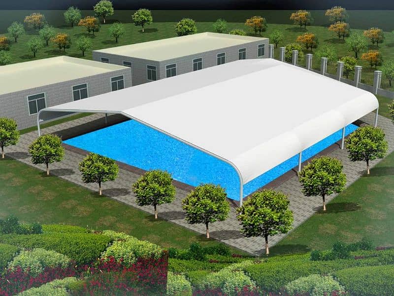 parking  shade Solution's | polycarbonate | Tensile shade 03130181205 6