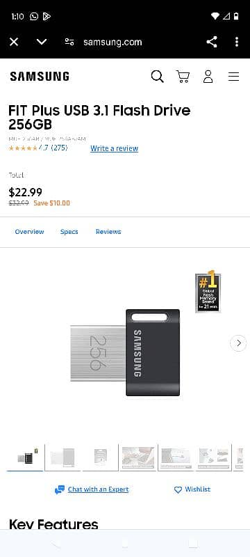 Samsung Flash Drive 6