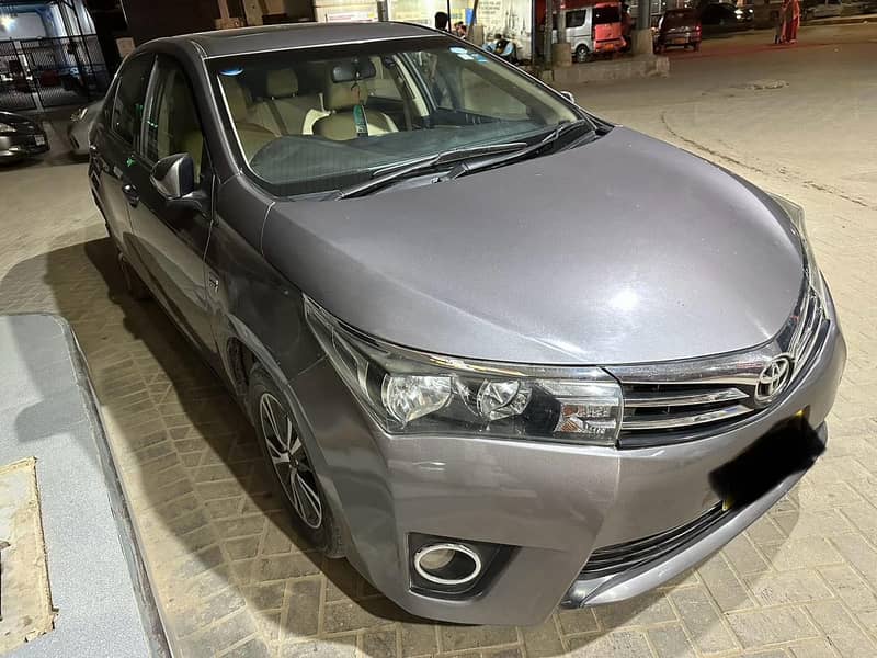 Corolla grande 1.8 2016 1