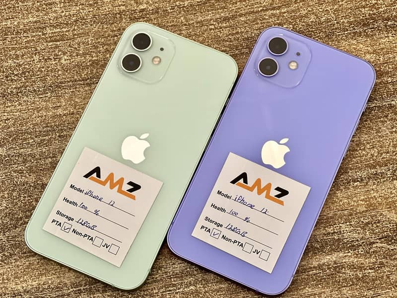 iPhone 12 128GB Dual Sim PTA Approved 0