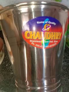steel bartan set