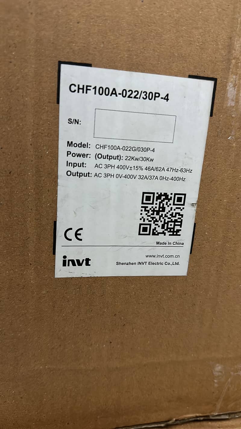 Invt vfd chf100 3