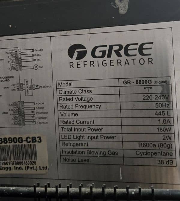 gree GR 8890 g 0
