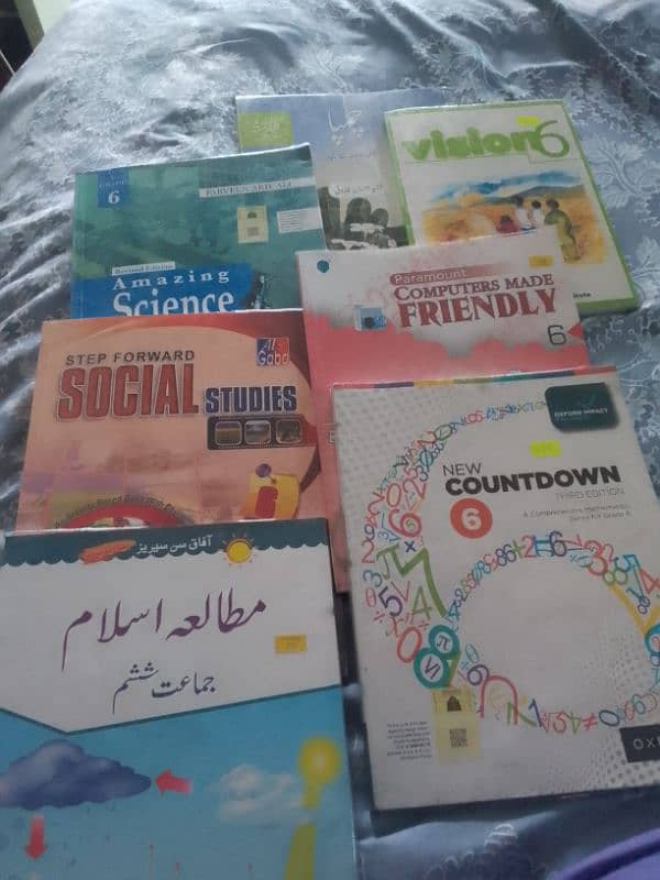new books class 3,5,6 2