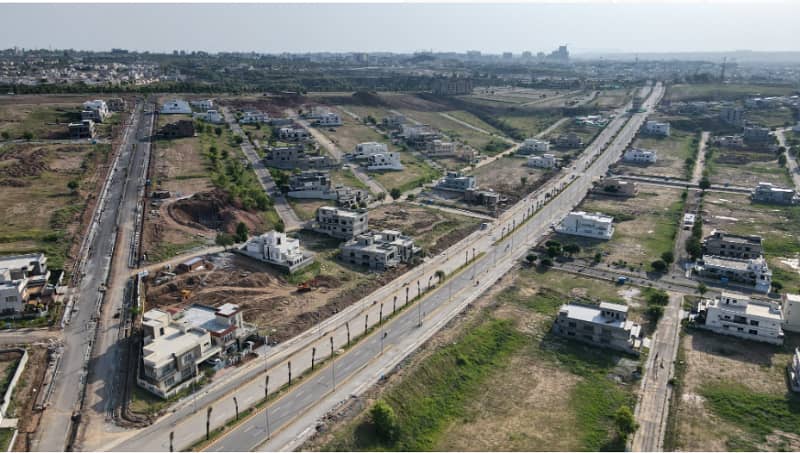 Ideal Location 8 Marla Commercial Plot Close To Mosque/Park Available For Sale Sector H DHA Phase 5 Islamabad 12