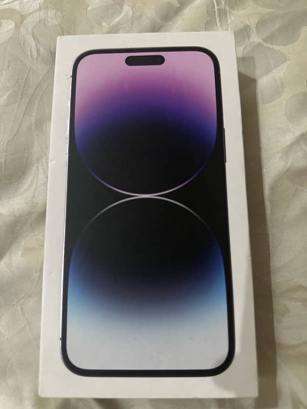 Iphone 14 pro max 256gb Physical Dual HK model deep purple 0