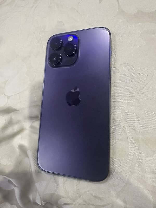 Iphone 14 pro max 256gb Physical Dual HK model deep purple 3