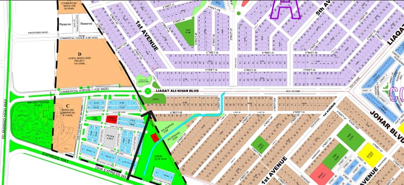 Ideal Location 20 Marla Plot Close To Mosque/Park Available For Sale Sector B DHA Phase 5 Islamabad 17