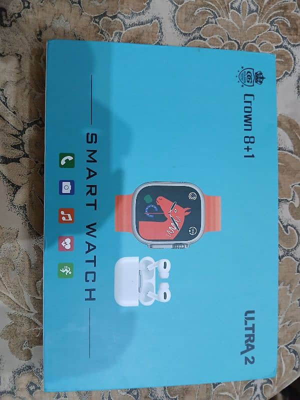 Crown 8 + 1 Ultra 2 Smart Watch 0